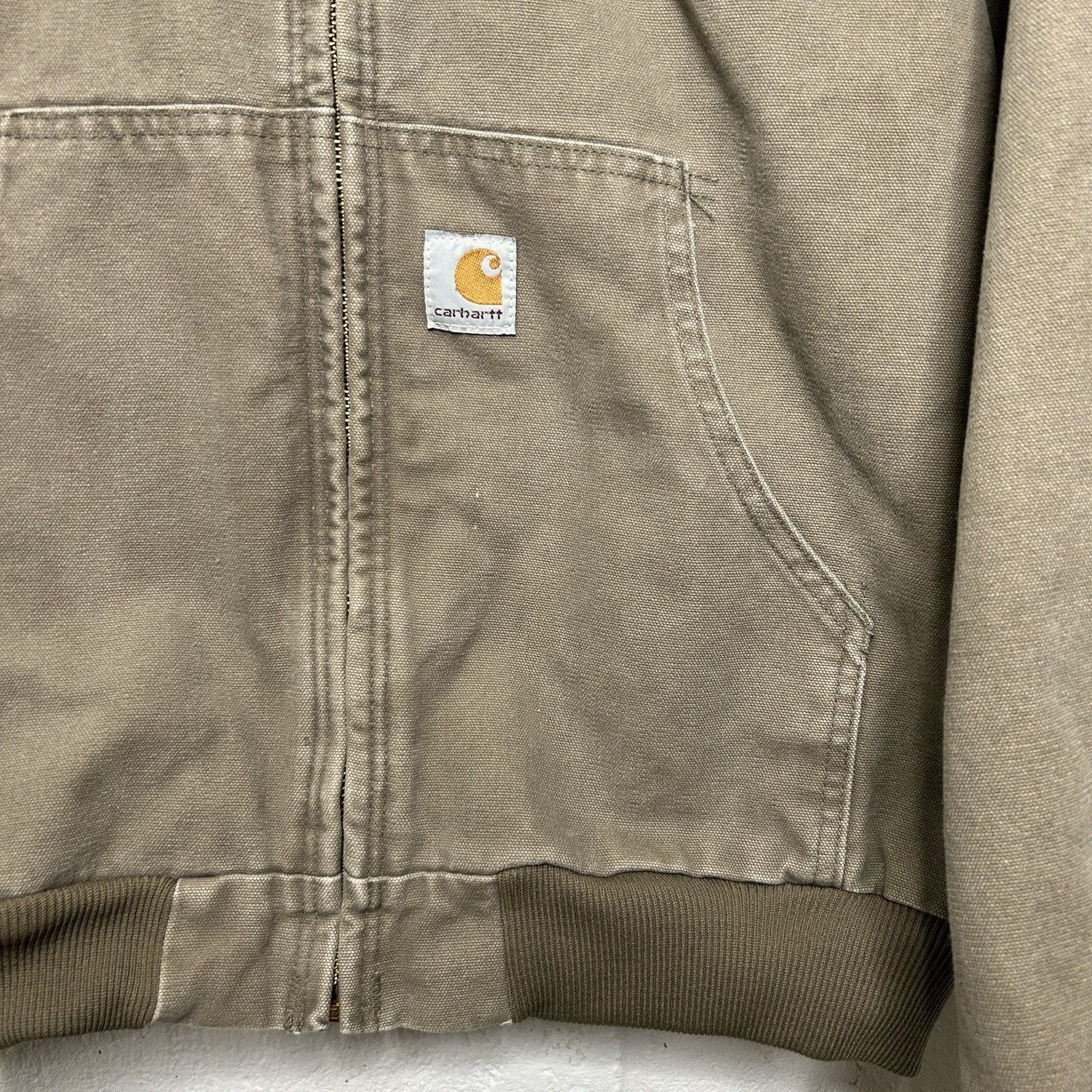 Carhartt Y2K Carhartt Quilted Hooded Active Jacket “Desert” Y06 DES Size S / US 4 / IT 40 - 3 Thumbnail