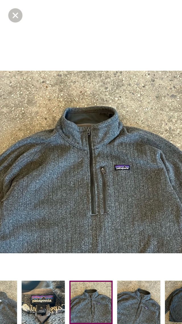 Patagonia Patagonia Men’s Better Sweater Rib Knit 1/4 Zip XL Size US XL / EU 56 / 4 - 11 Thumbnail