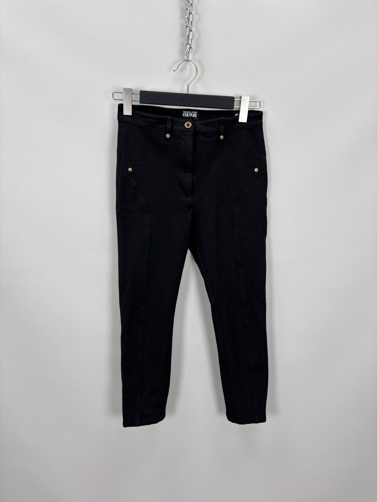 Versace Jeans Couture Womens pants Versace Jeans Couture Size XS/S Color Black Size 24" / US 00 / IT 34 - 1 Thumbnail