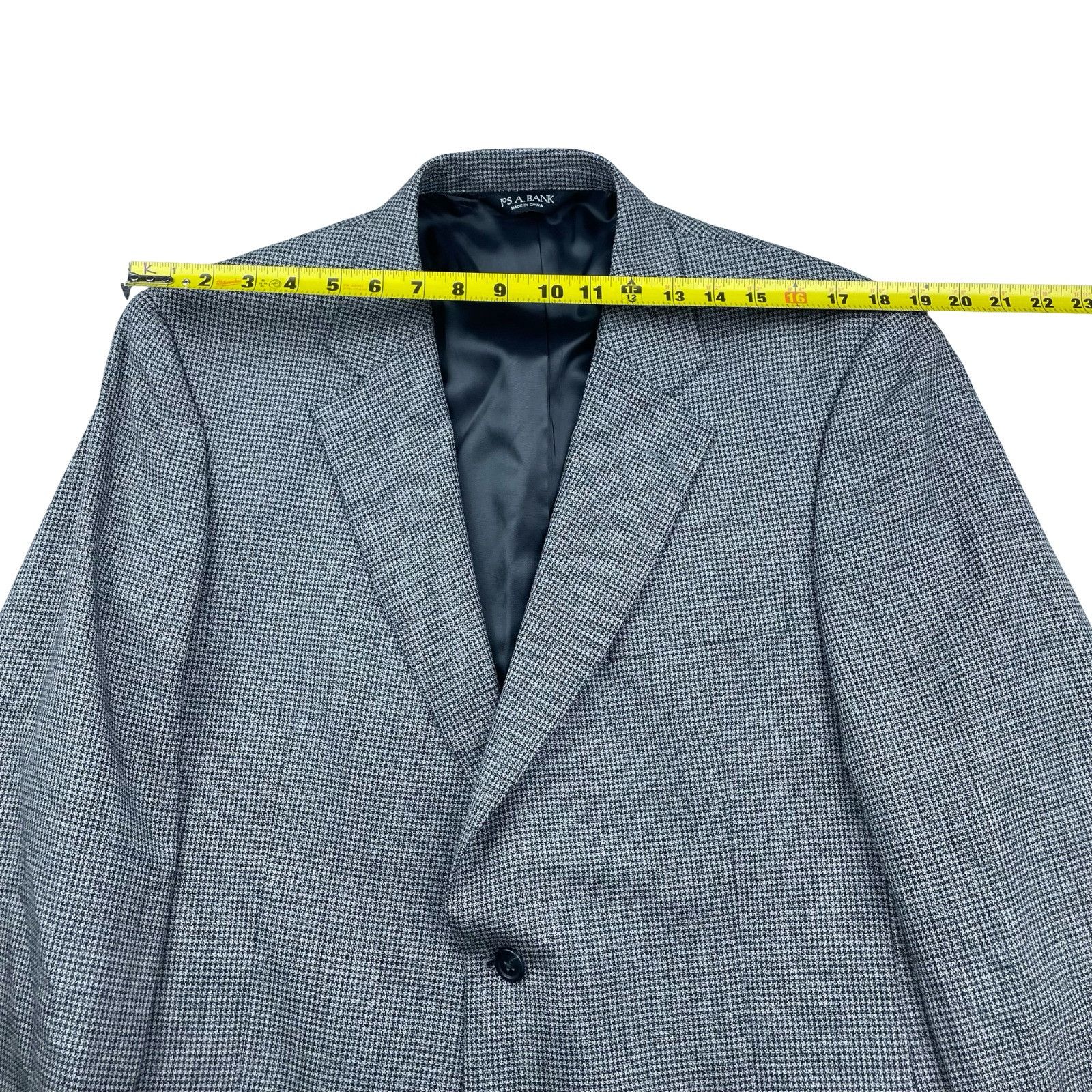 Joseph Abboud Jos. A. Bank Men's 100% Wool 2-Button Blazer Gray/Purple Hou Size 42R - 11 Thumbnail