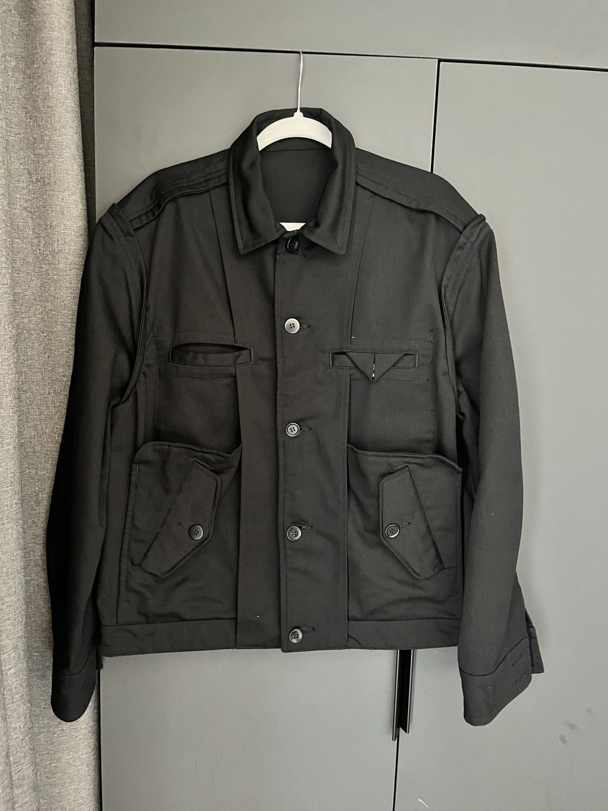 希少 UNDERCOVER LAYERED INSIDE OUT JACKET Undercover Undercover Inside-Out Shirt Jacket | Grailed