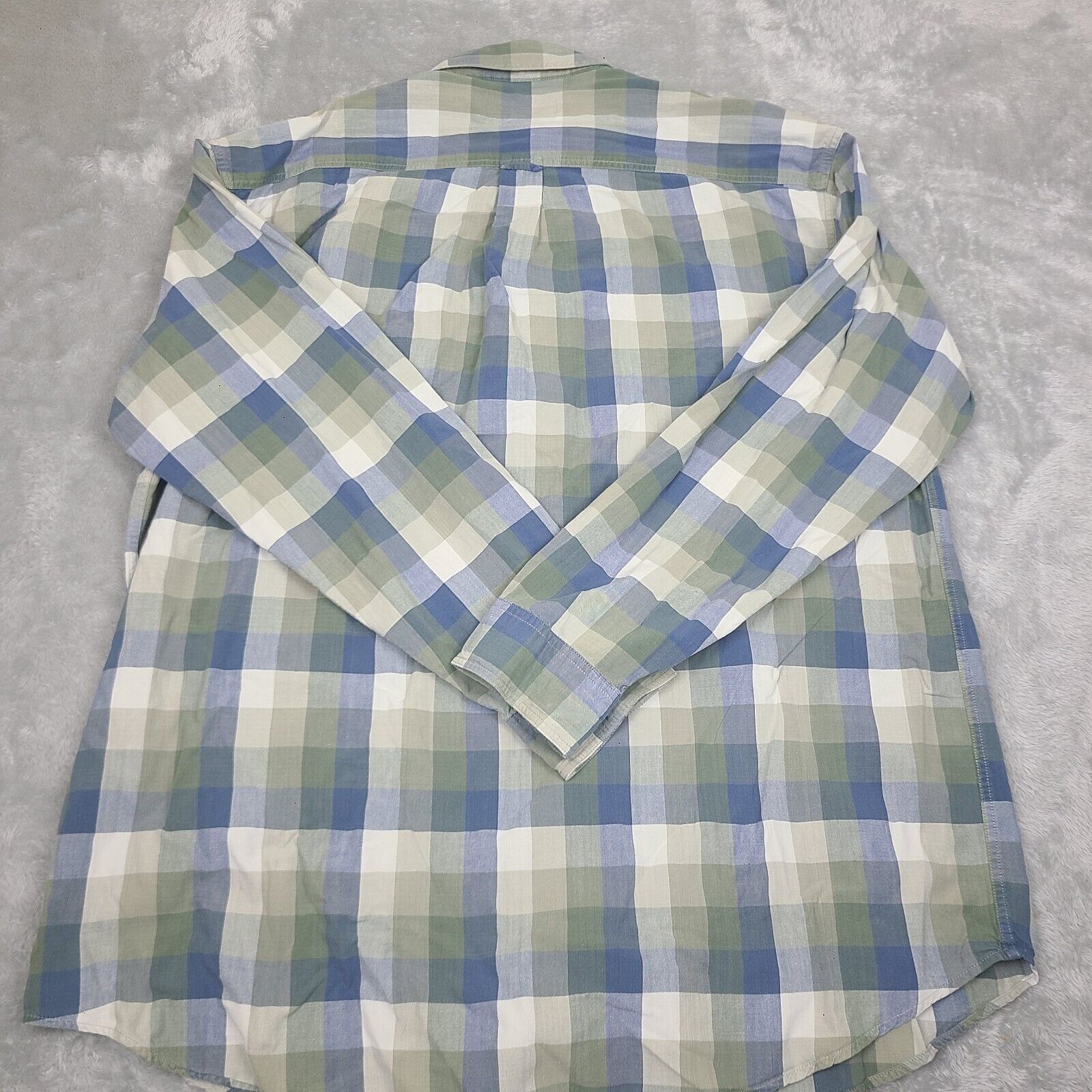 Orvis VTG ORVIS Shirt Mens X-Large Plaid Oxford Button Up Cotton L Size US XL / EU 56 / 4 - 7 Thumbnail
