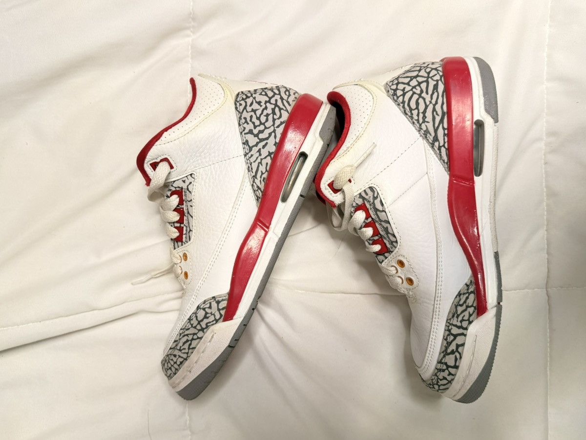 Jordan Brand Jordan 3’s “Cardinal” Size US 7 / IT 37 - 6 Thumbnail