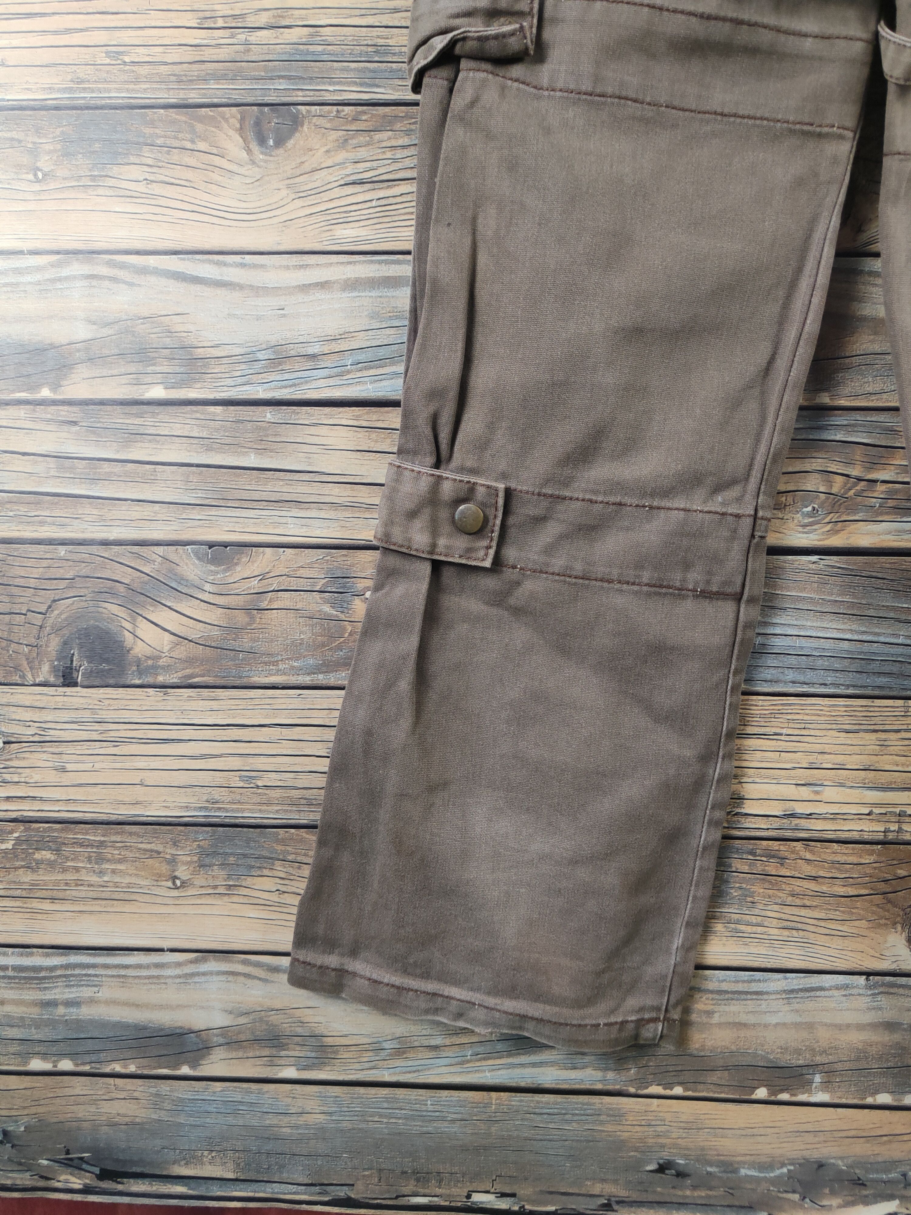 Stussy DL Stussy Olive Multipocket Tactical Jumpsuits #2678 Size US 27 - 17 Thumbnail