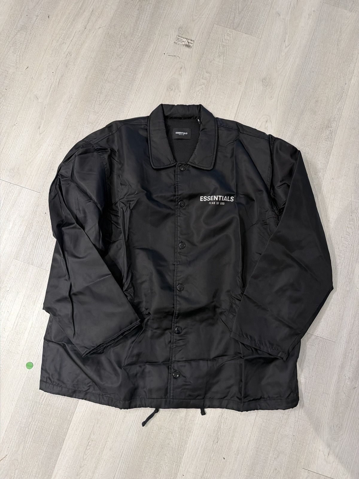 Fear of god essentials coaches jacket