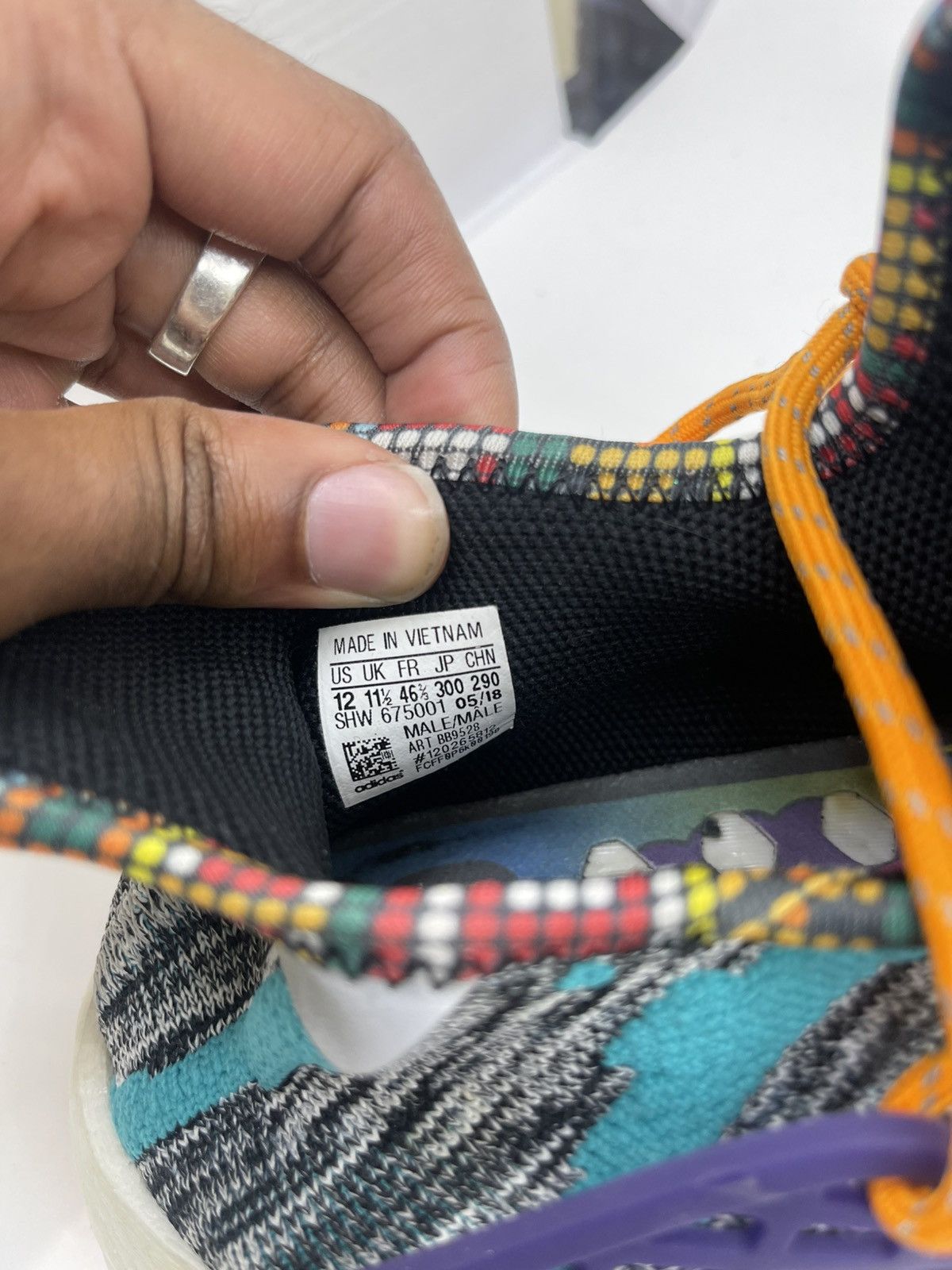 Adidas × Pharrell Size 12 - adidas Pharrell x NMD Human Race Inspiration Pack Size US 12 / EU 45 - 4 Thumbnail