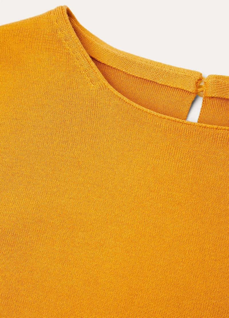 Loro Piana o1srvl11e0526 FAO4226 Siena Tank Top in Yellow Size L / US 10 / IT 46 - 7 Thumbnail