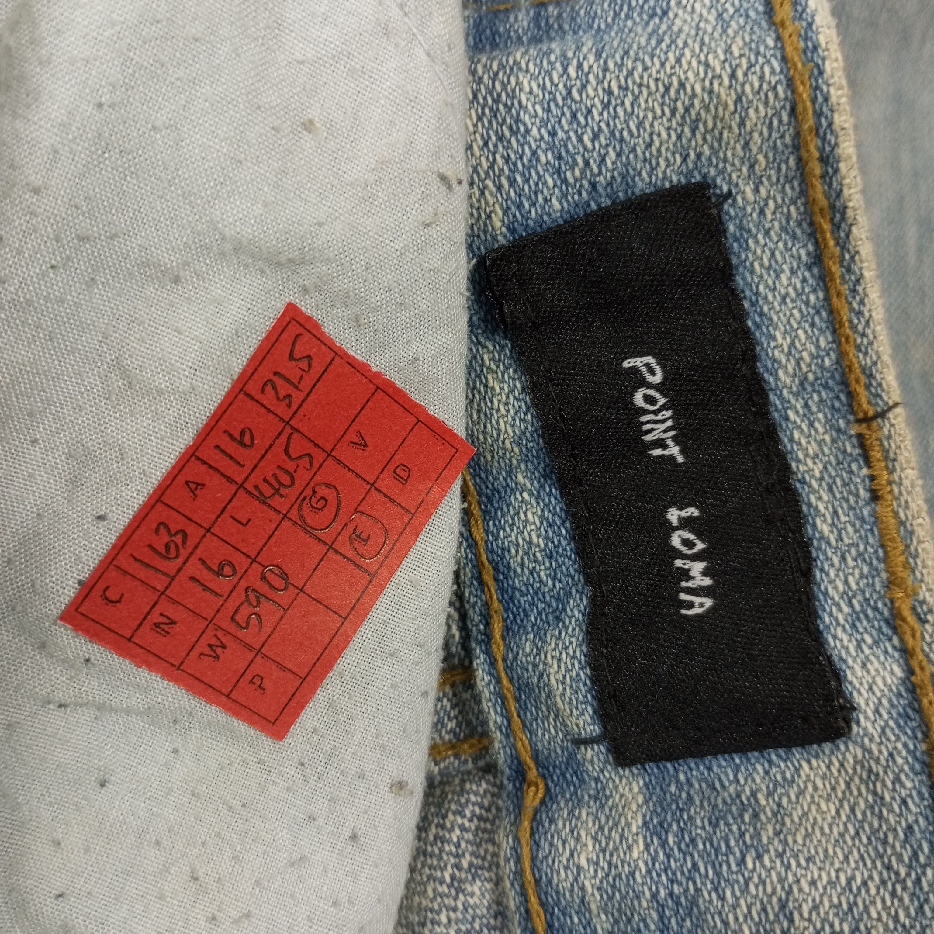 Vintage Point Loma Rising Design Rock Punk Style Jeans Size US 32 / EU 48 - 14 Thumbnail