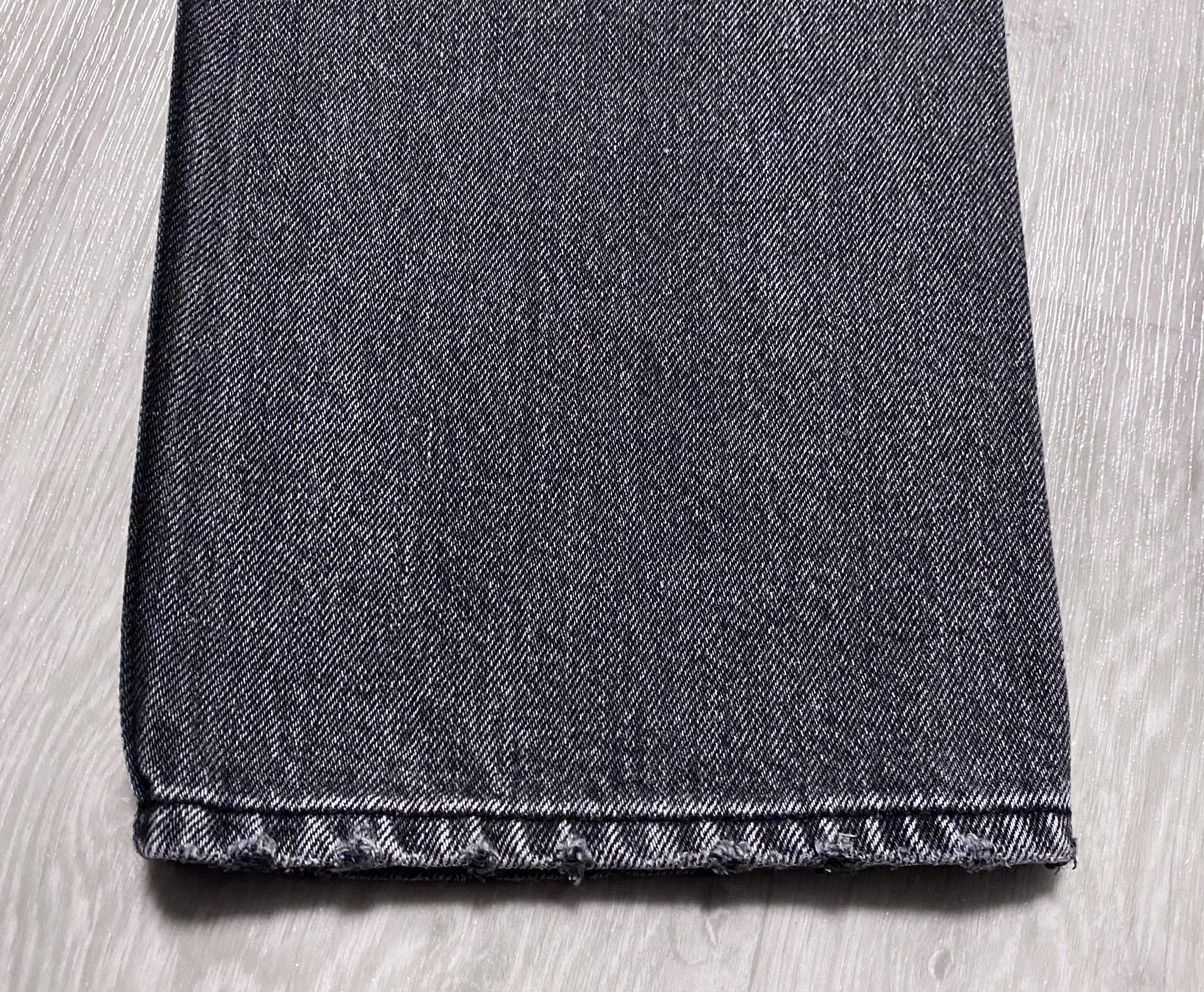 Balenciaga Unisex Balenciaga FW’17 Archetype Graphite Black Denim Jeans Size US 28 / EU 44 - 23 Thumbnail