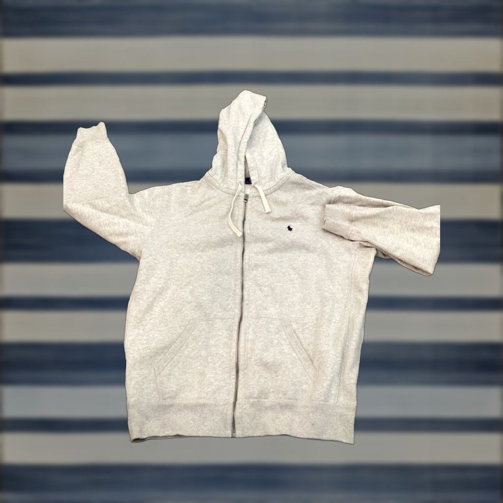 Polo Ralph Lauren Polo Ralph Lauren Hoodie Gray XL Full Zip Streetwear Mens Polo Bear Size US XL / EU 56 / 4 - 1 Thumbnail