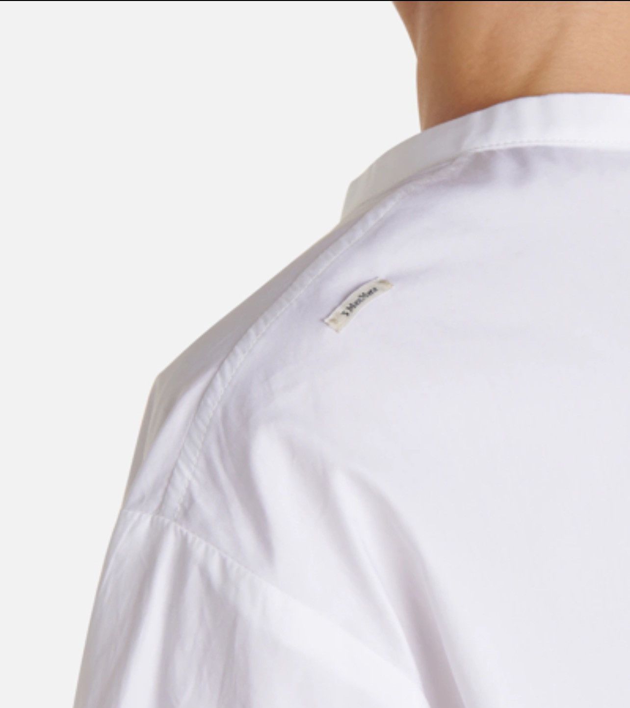 Max Mara S MAX MARA COTTON CURVONE SHIRT Size L / US 10 / IT 46 - 7 Thumbnail