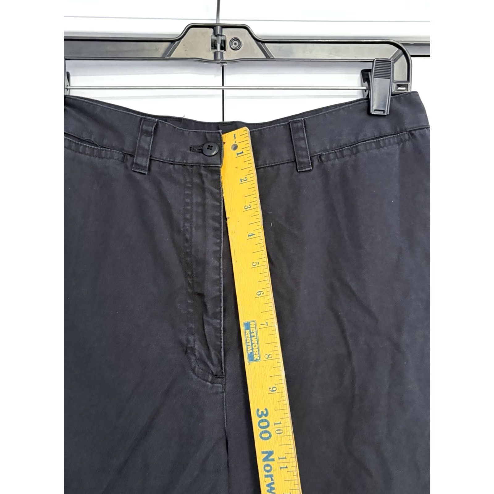 Ralph Lauren Lauren Ralph Lauren Pants Womens 12 Black Capri Cropped Stretch Logo Pockets High Rise Straight Casual Travel Size 34" / US 12 / IT 48 - 5 Thumbnail
