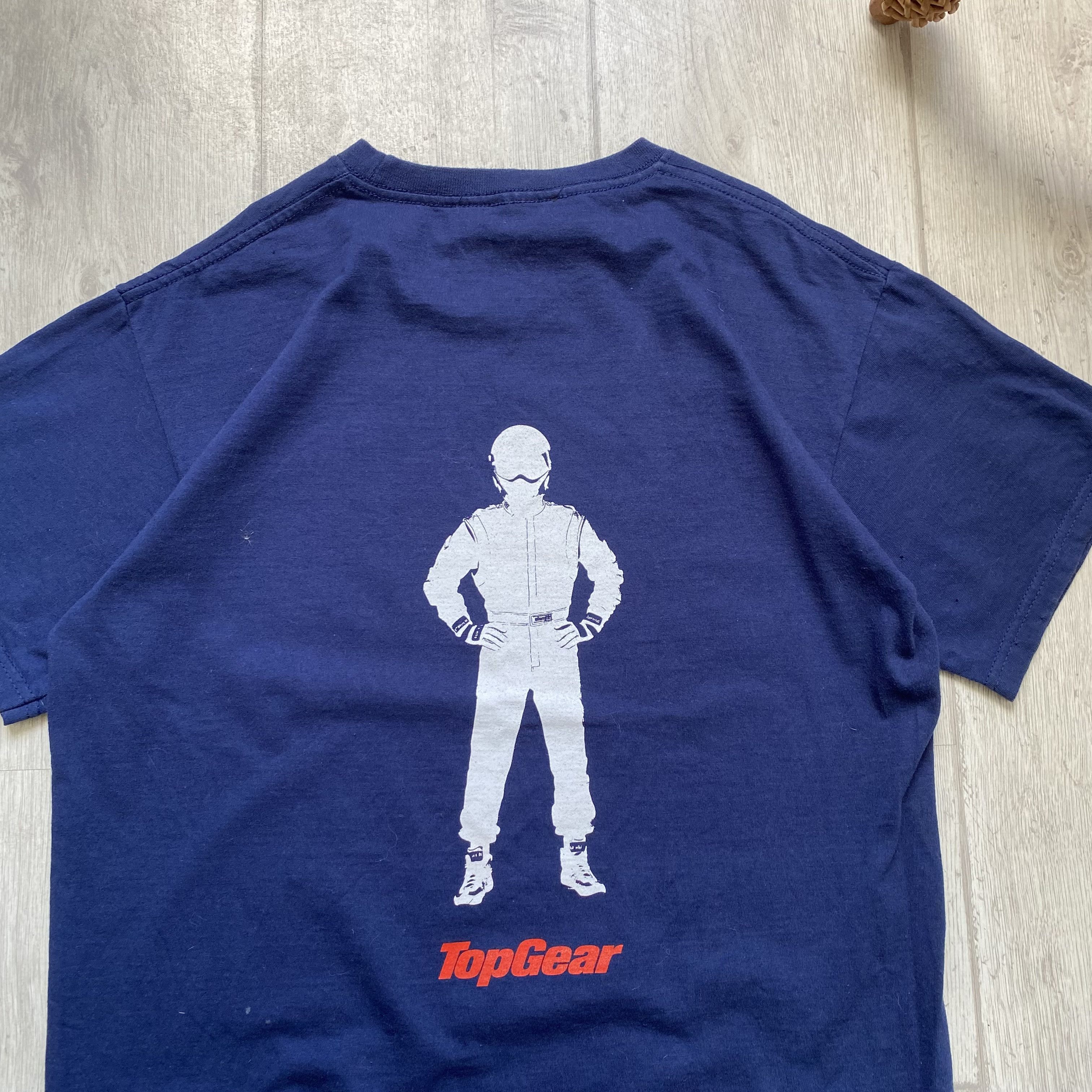 Ferrari 🏎️ Vintage 05s Top Gear Stig Tee BBC Racing Tv show F1 Size US S / EU 44-46 / 1 - 7 Thumbnail