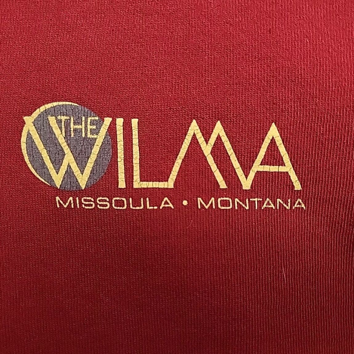 Vintage VINTAGE Wilma Theatre Hoodie Women L Red Full Zip Hooded Sweatshirt Missoula Montana Size L / US 10 / IT 46 - 6 Thumbnail