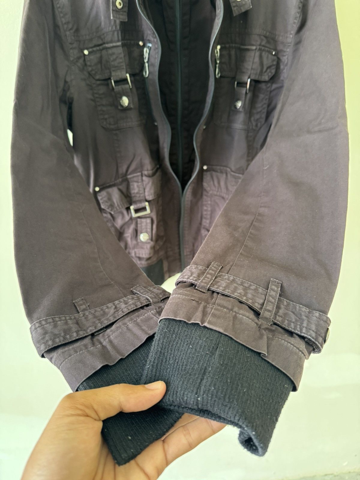 Japanese Brand Y2K MILITARY-STYLE BLOUSUN JACKET MULTIPLE UTILITY POCKETS Size US M / EU 48-50 / 2 - 5 Thumbnail