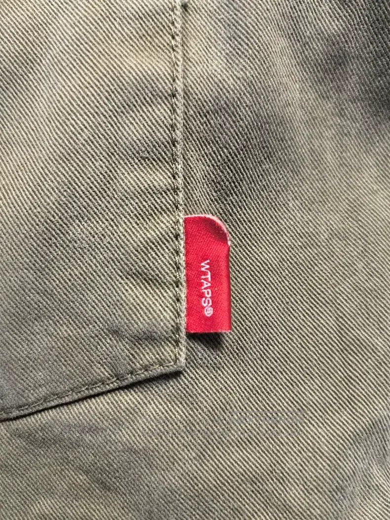 Wtaps Wtaps Washable single pocket collarless jacket Size US M / EU 48-50 / 2 - 4 Thumbnail