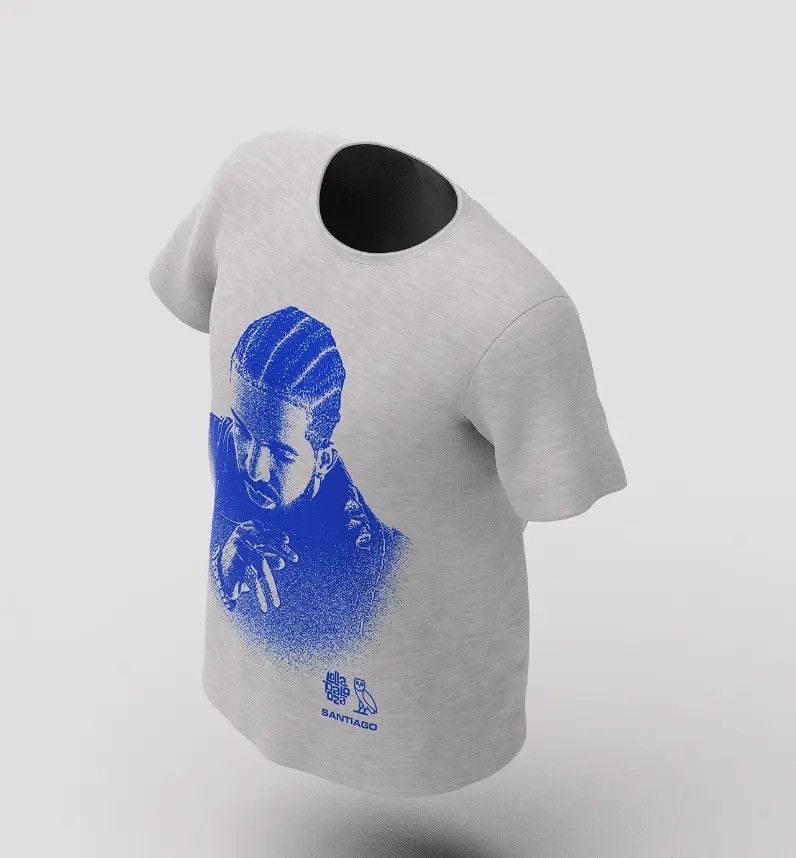 Drake drake lollapalooza chile 2023 tee large grailed