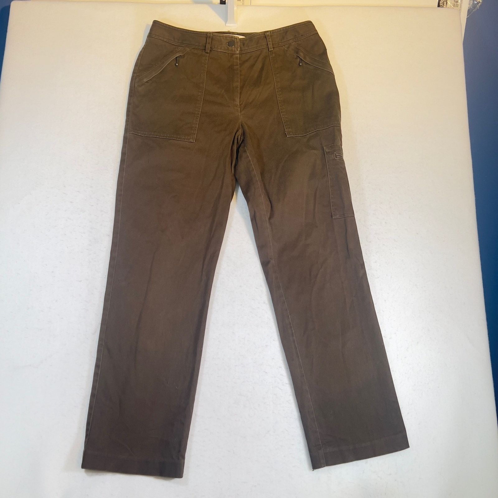 Sutton Studio Sutton Studio Bloomingdale Cargo Chino Pant Woman 12 W32 L30 Size 34" / US 12 / IT 48 - 1 Thumbnail