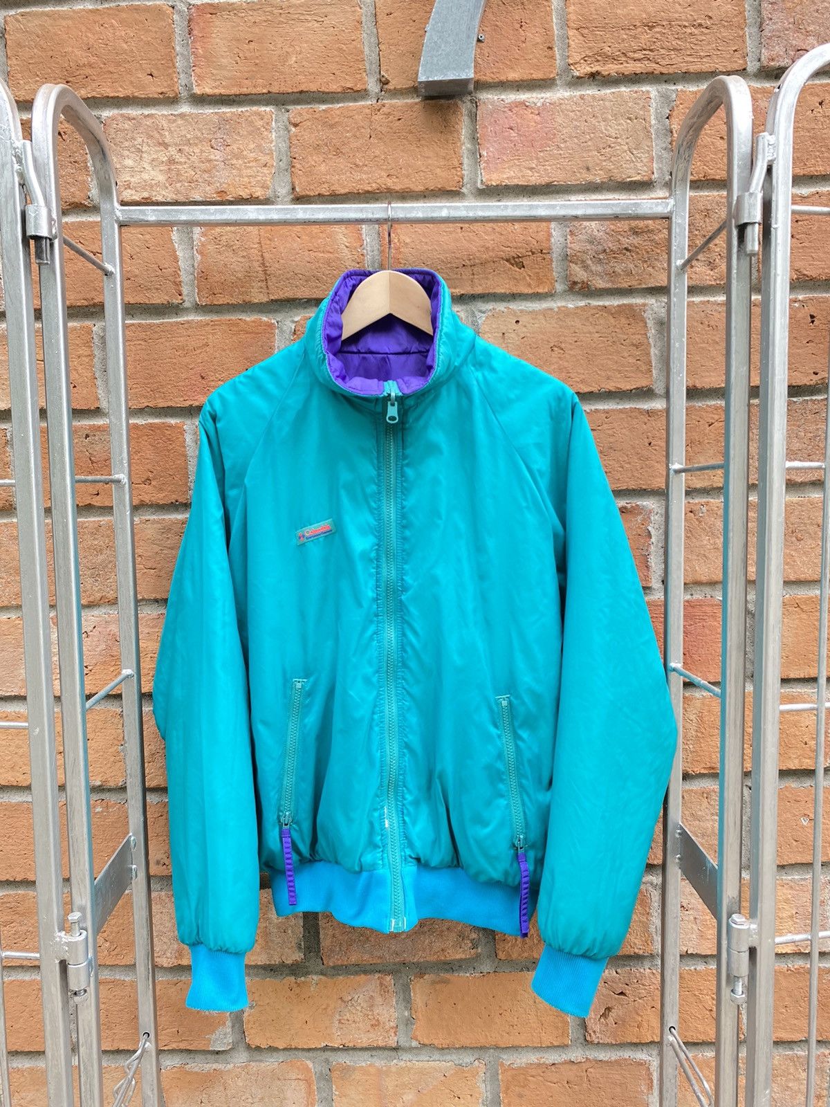 Columbia Columbia vintage nylon bomber jacket Size US M / EU 48-50 / 2 - 2 Thumbnail