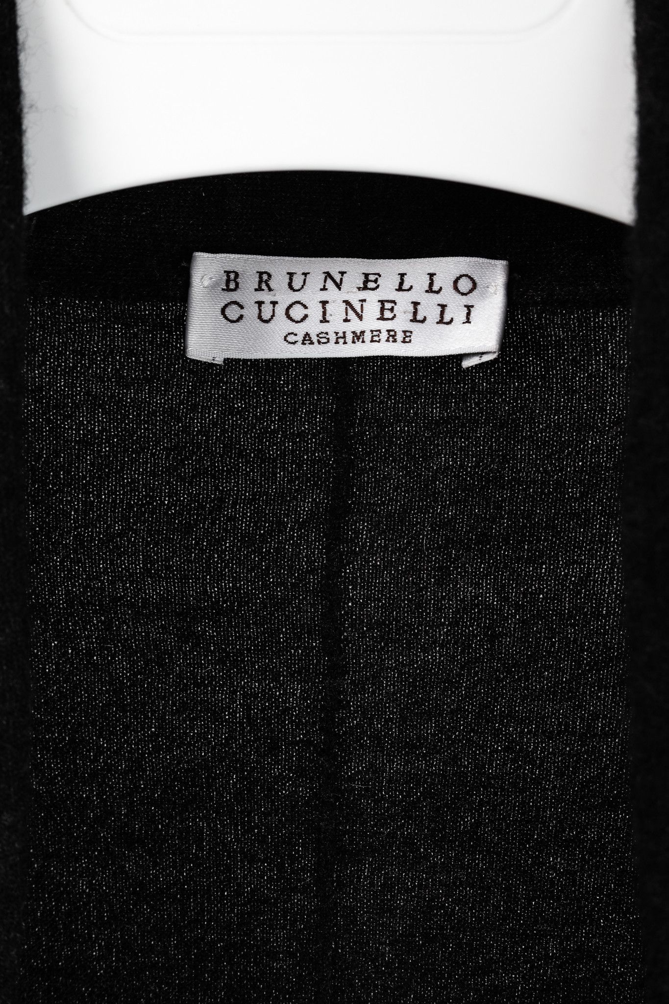 Brunello Cucinelli Brunello Cucinelli Charcoal Grey Cashmere Cardigan Size S / US 4 / IT 40 - 4 Thumbnail