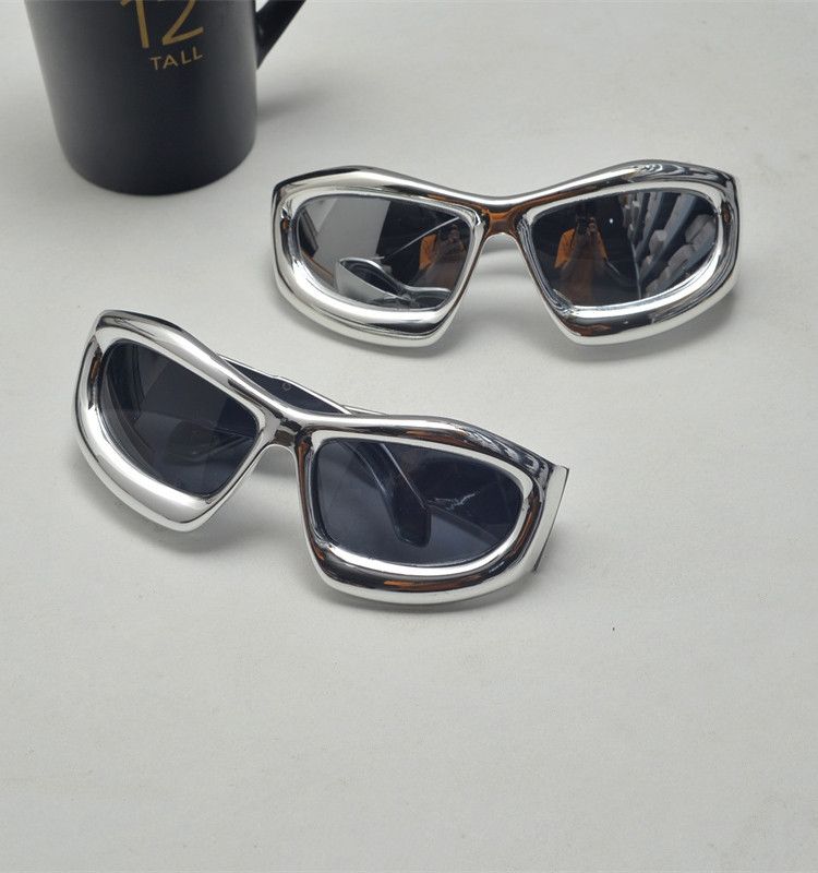 Electric Visual Modern Street ins style custom avant-garde sunglasses Size ONE SIZE - 2 Thumbnail
