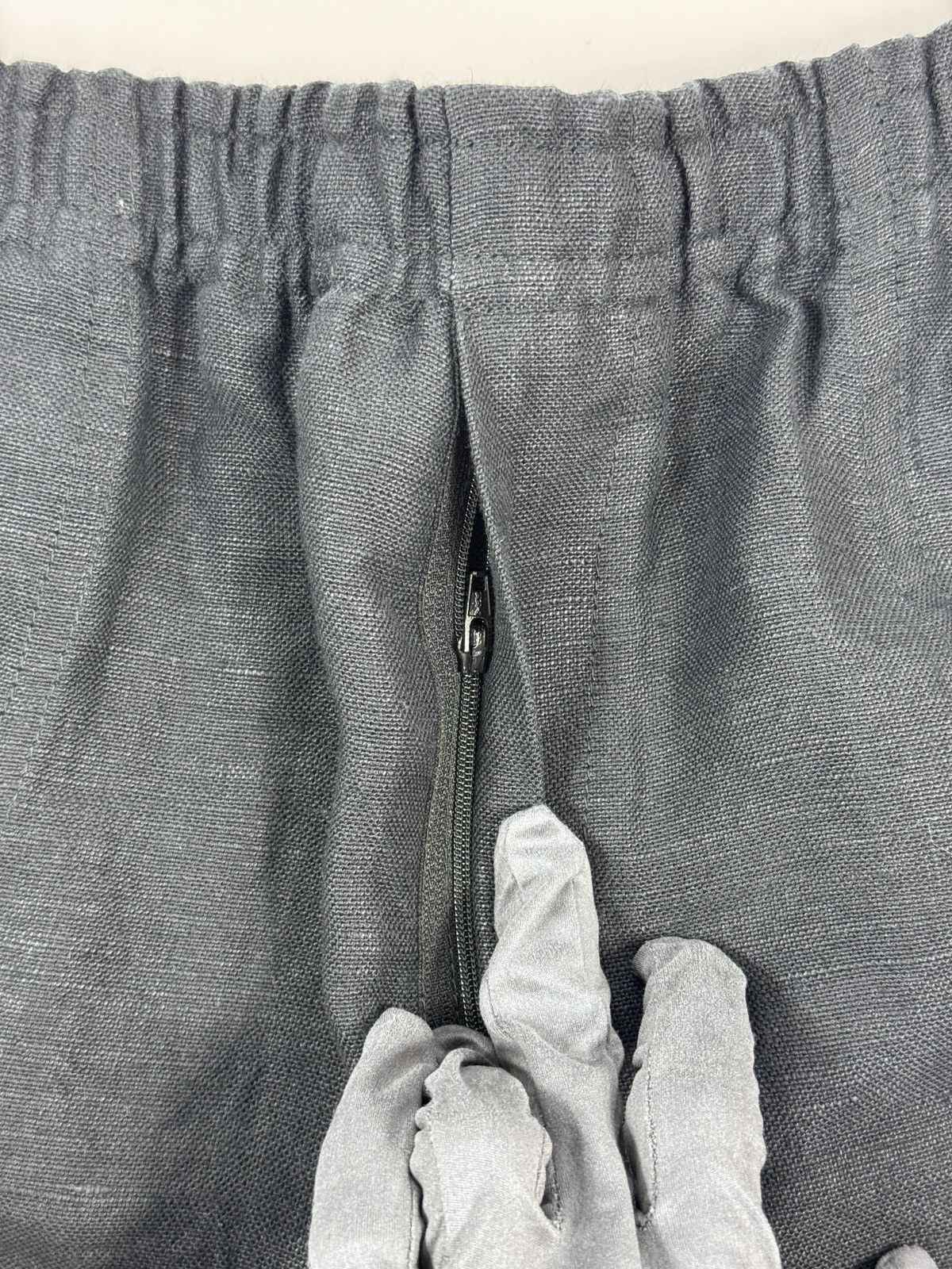 Bode EMBROIDERED LINEN SHORTS Size US 34 / EU 50 - 7 Thumbnail