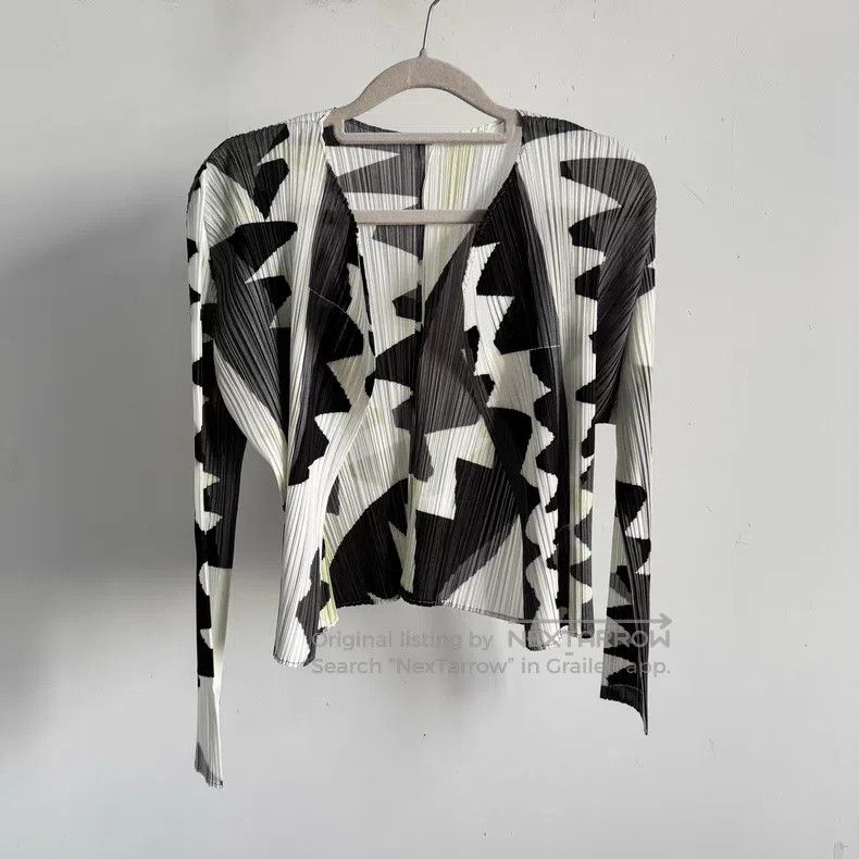 Issey Miyake Issey Miyake Color Block Coat Size L / US 10 / IT 46 - 1 Thumbnail