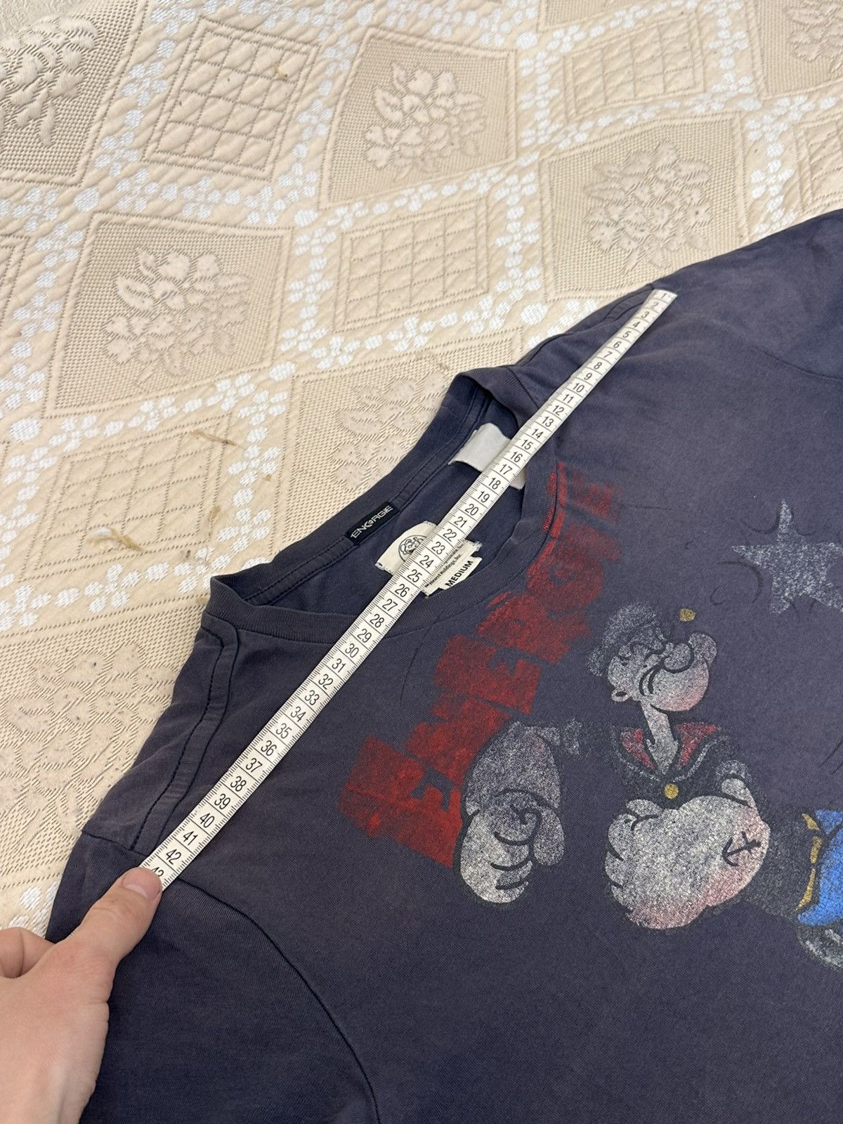 Energie 🔥 Energie Popeye Vintage Movie Distressed Tee Shirt Cartoon Size US M / EU 48-50 / 2 - 9 Thumbnail