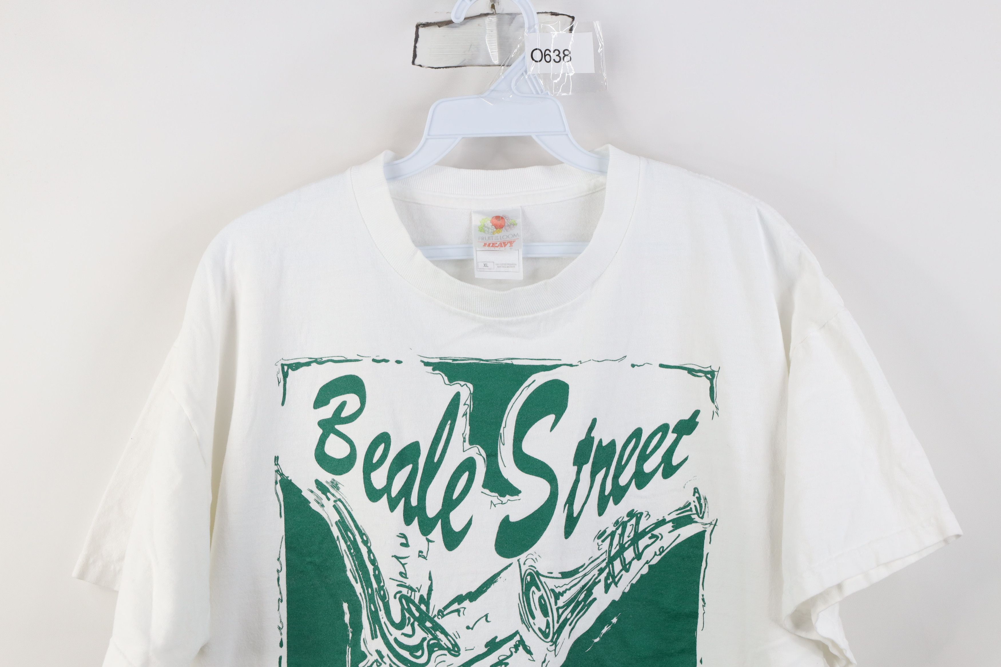 Vintage Vintage 90s Y2K Streetwear Street Memphis Jazz Music T-Shirt Size XL / US 12-14 / IT 48-50 - 2 Thumbnail