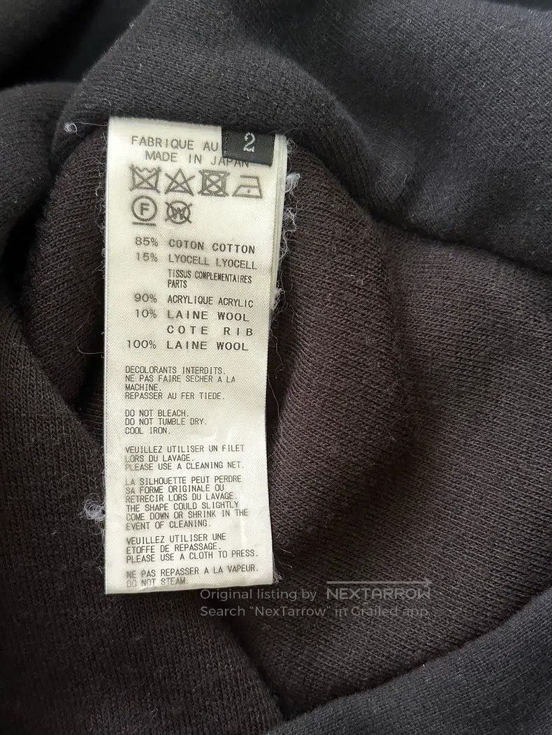 Yohji Yamamoto Yohji Yamamoto Black pin irregular long sleeve Shawl and C Size XS / US 0-2 / IT 36-38 - 8 Thumbnail
