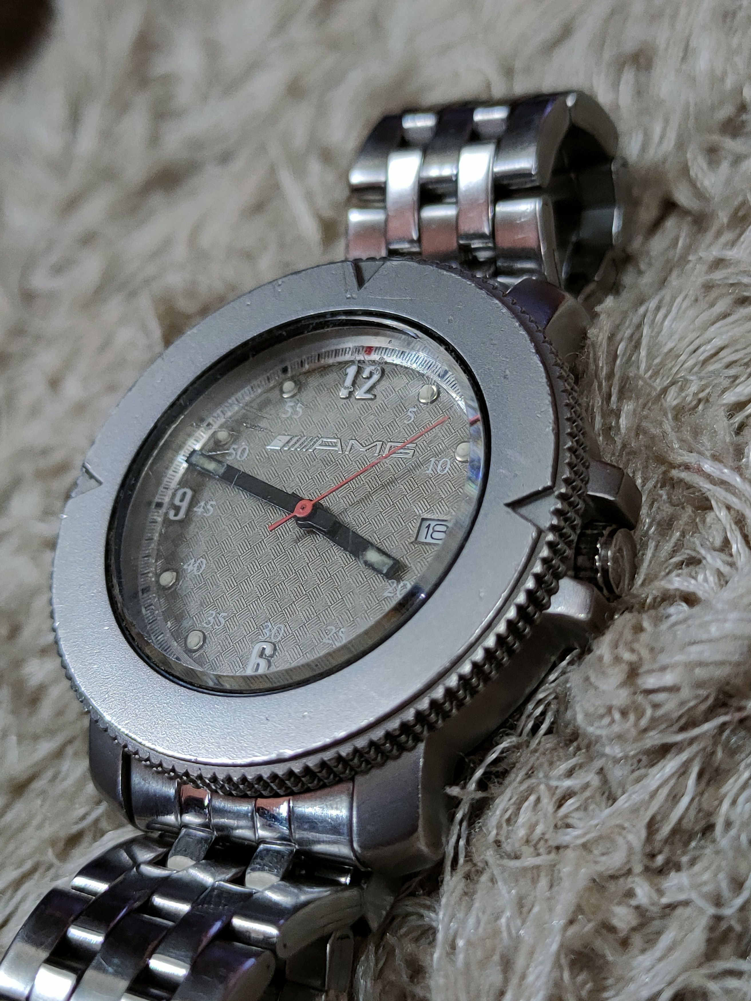 Mercedes-Benz DL AMG Mercedes Benz Affalterbatch vintage watch Size ONE SIZE - 15 Thumbnail