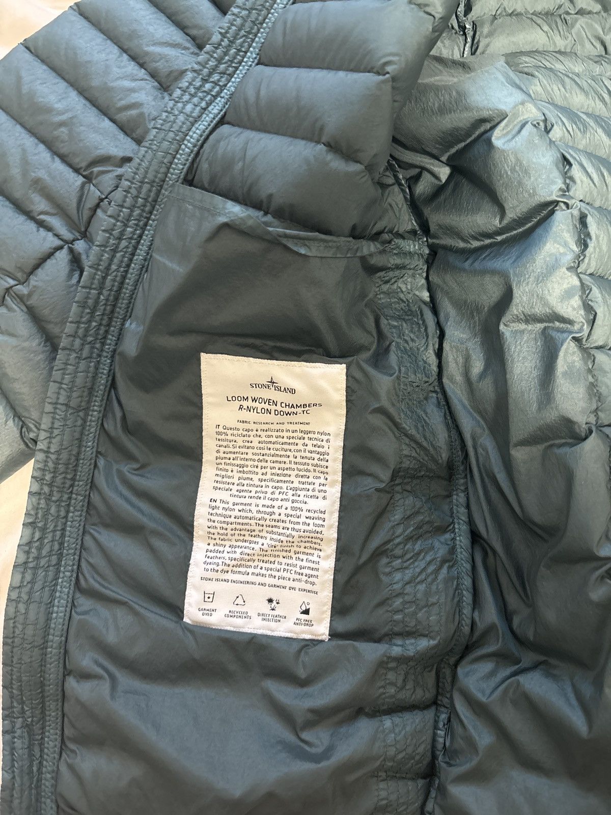 Stone Island Stone Island Micro puffer. Light Jacket. Forest green Size US L / EU 52-54 / 3 - 5 Thumbnail