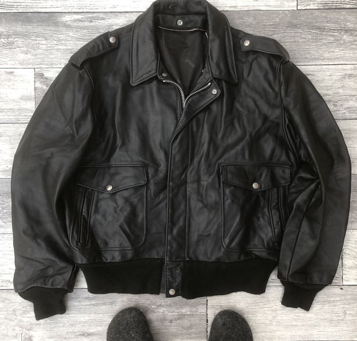 Schott 1989’s SCHOTT Leather Bomber Jacket | Grailed