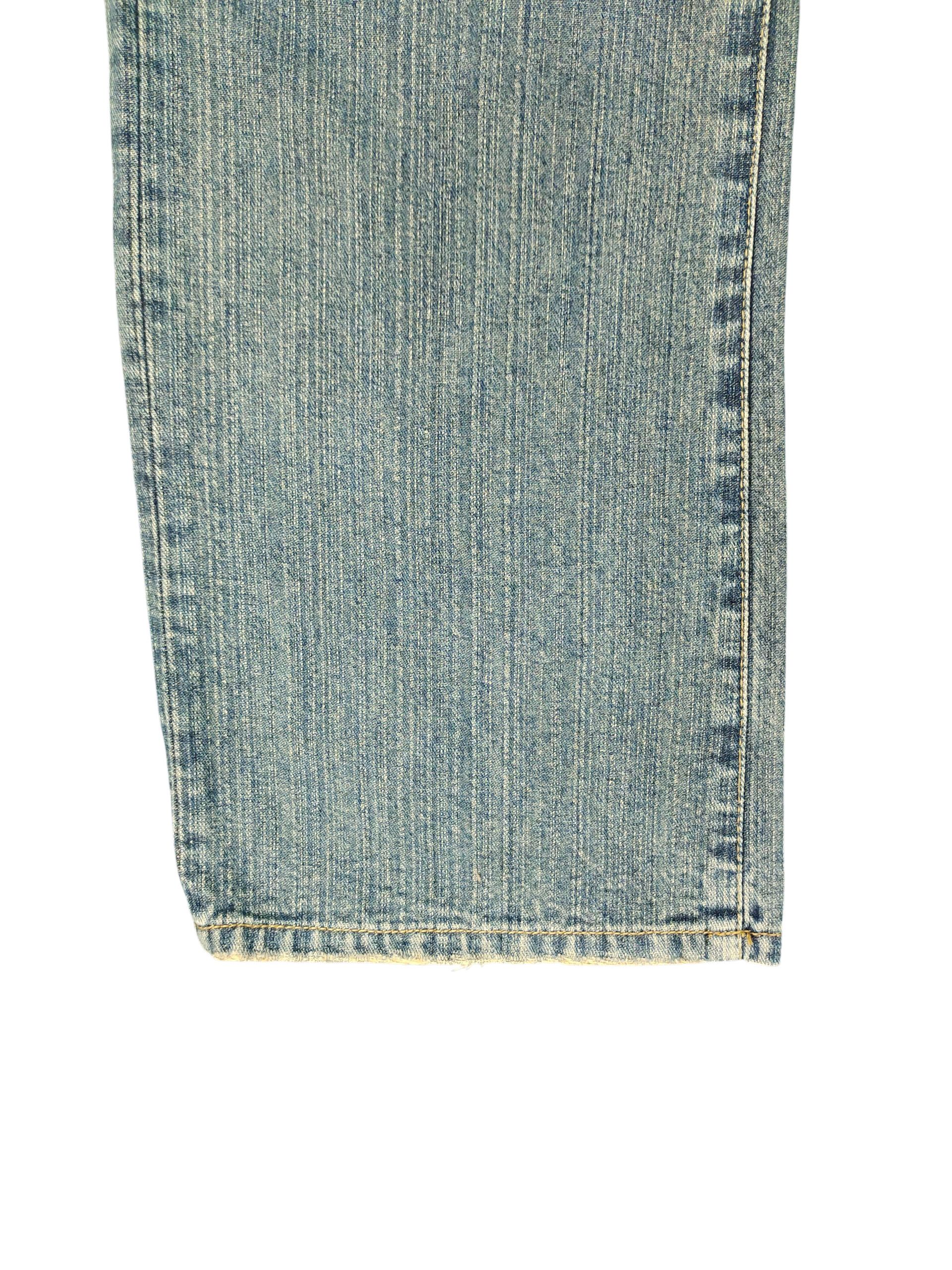 Bugle Boy Vintage Bugle Boy Usa Clawmark Distress Faded Denim Jeans Size US 30 / EU 46 - 6 Thumbnail