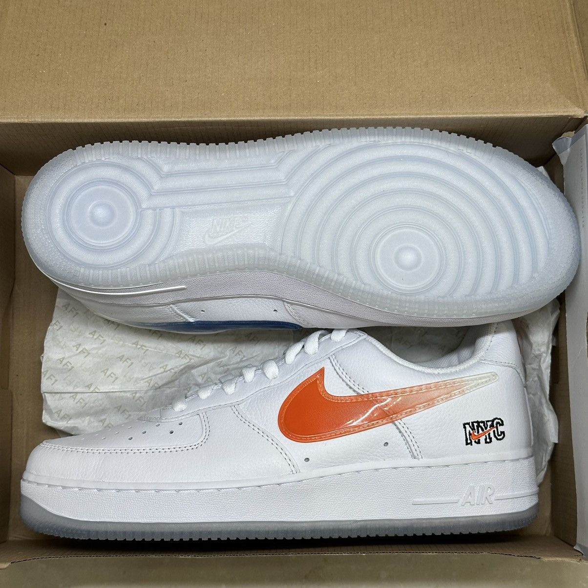 Kith × Nike Nike Air Force 1 Low Kith NYC Home Size US 9.5 / EU 42-43 - 8 Thumbnail