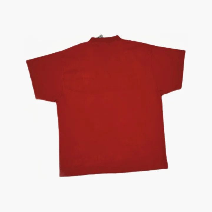 Balenciaga Balenciaga Red Half-Funnel Neck T-Shirt 0079-2507 Size XS / US 0-2 / IT 36-38 - 3 Thumbnail