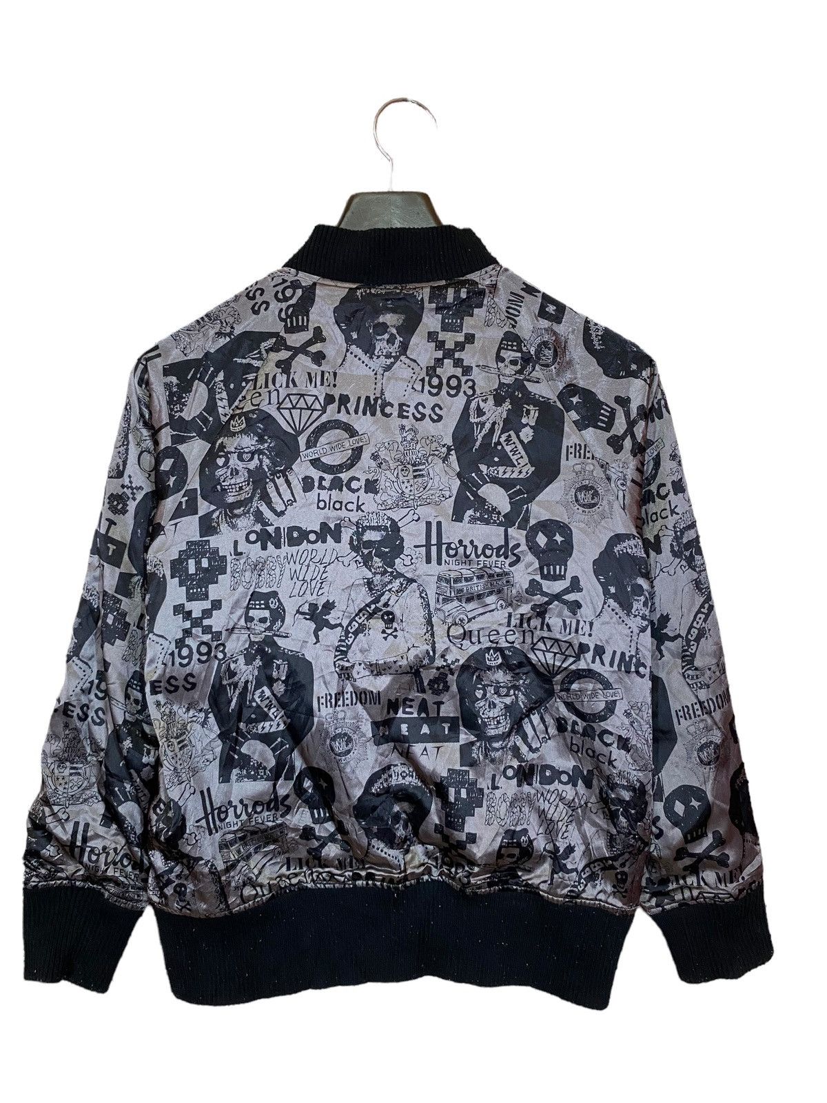 If Six Was Nine × Japanese Brand × Seditionaries World wide love bomber jacket fullprint reversible Size US S / EU 44-46 / 1 - 4 Thumbnail