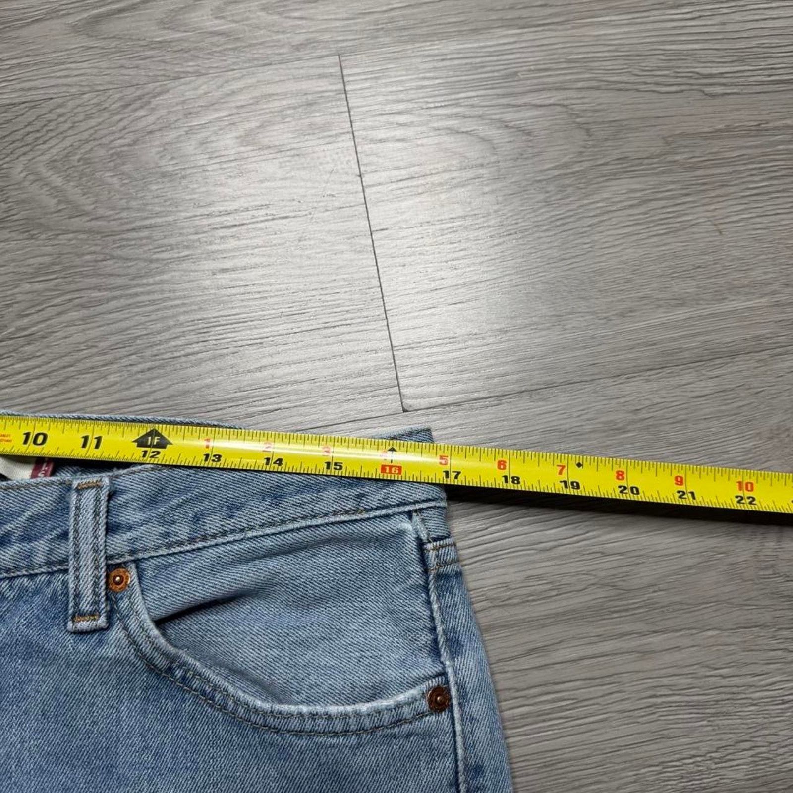 Levi's × Vintage Vintage Y2K Levi’s Strauss 505 Straight Fit Denim Jeans Size US 33 - 4 Thumbnail