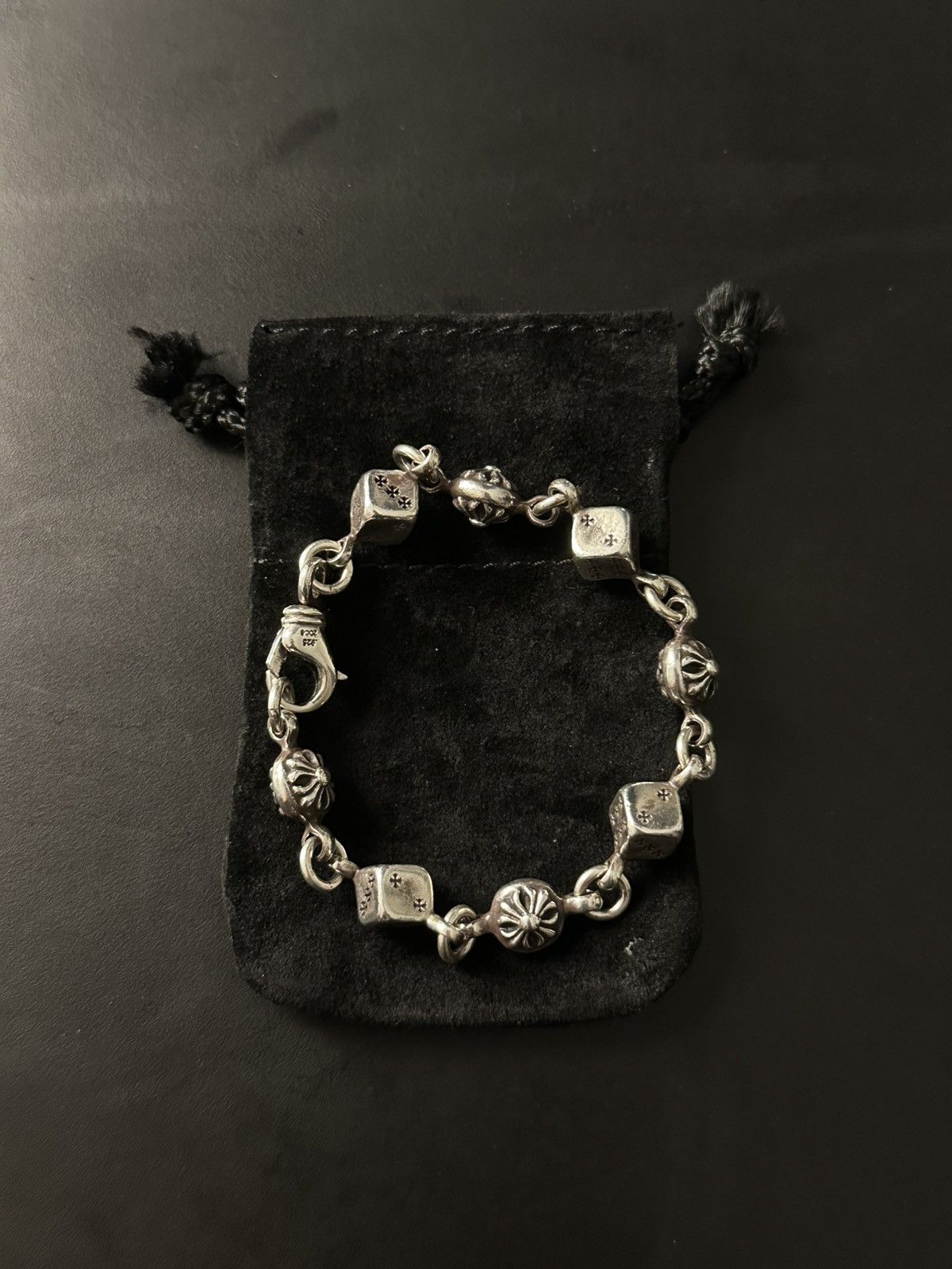 Chrome Hearts Chrome Hearts V1 Dice n Cross bracelet Size ONE SIZE - 1 Thumbnail