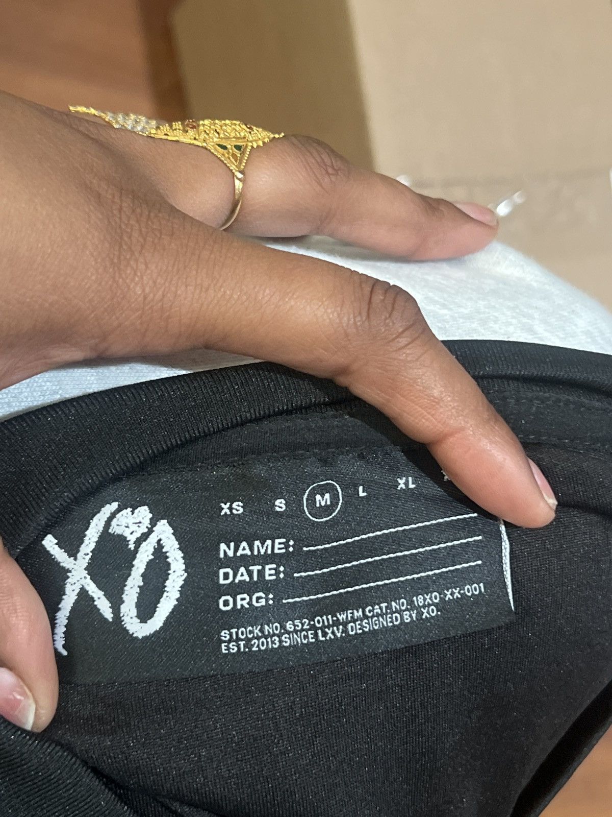 The Weeknd WEEKND AFTER HOURS STADIUM JERSEY Size US M / EU 48-50 / 2 - 5 Thumbnail