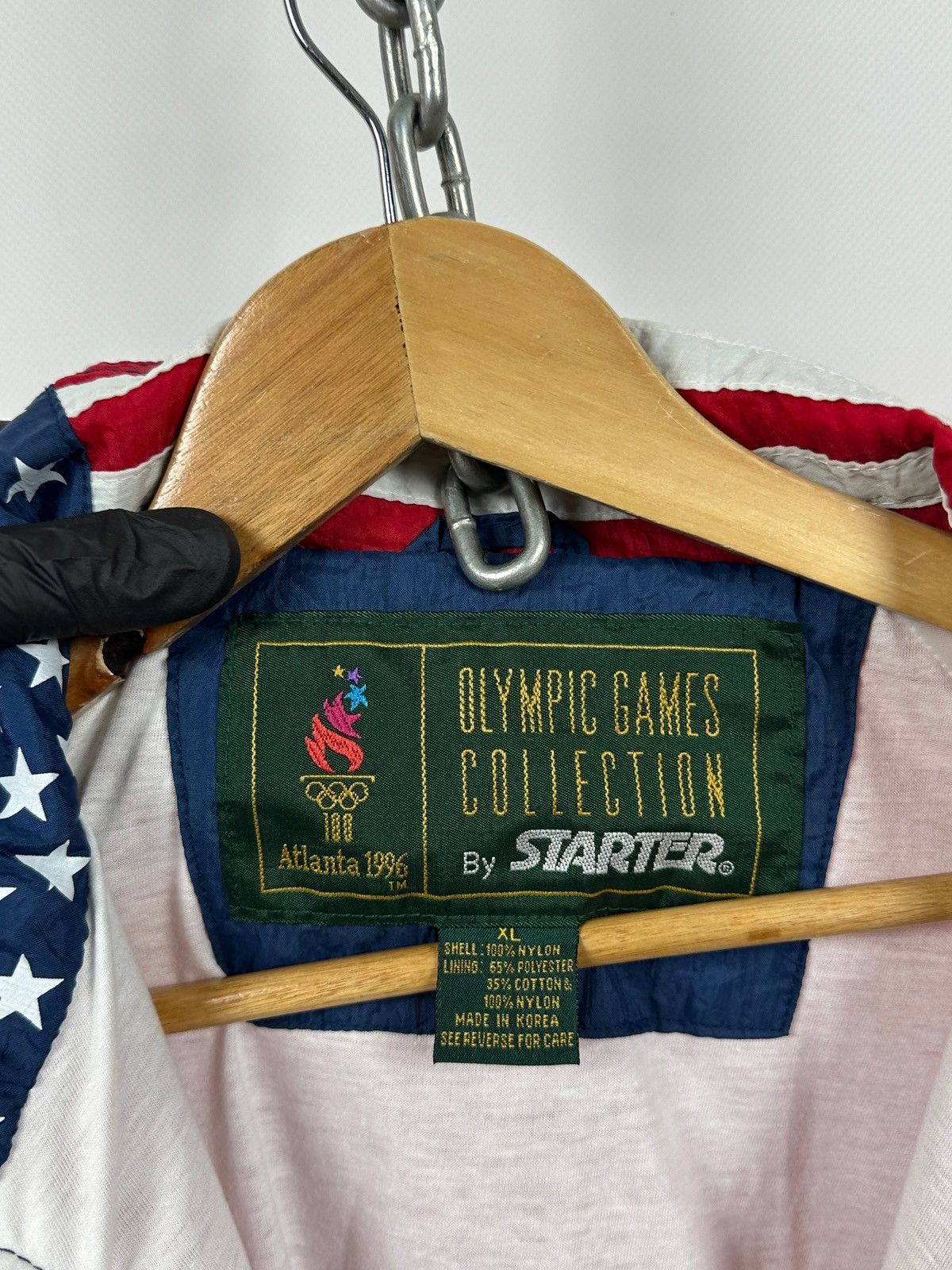 Starter 1996 Vintage Starter Atlanta Olympic Games Jacket Size US XL / EU 56 / 4 - 21 Thumbnail