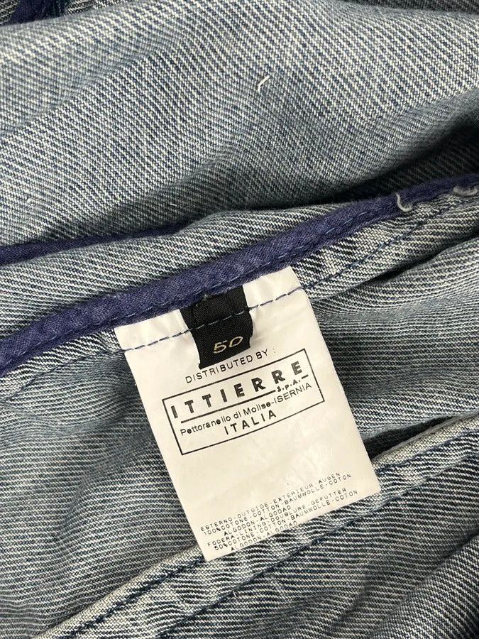 Just Cavalli SS2005 Cavalli Blue Contemporary Multi-Pocket Denim Jacket Size US M / EU 48-50 / 2 - 13 Thumbnail