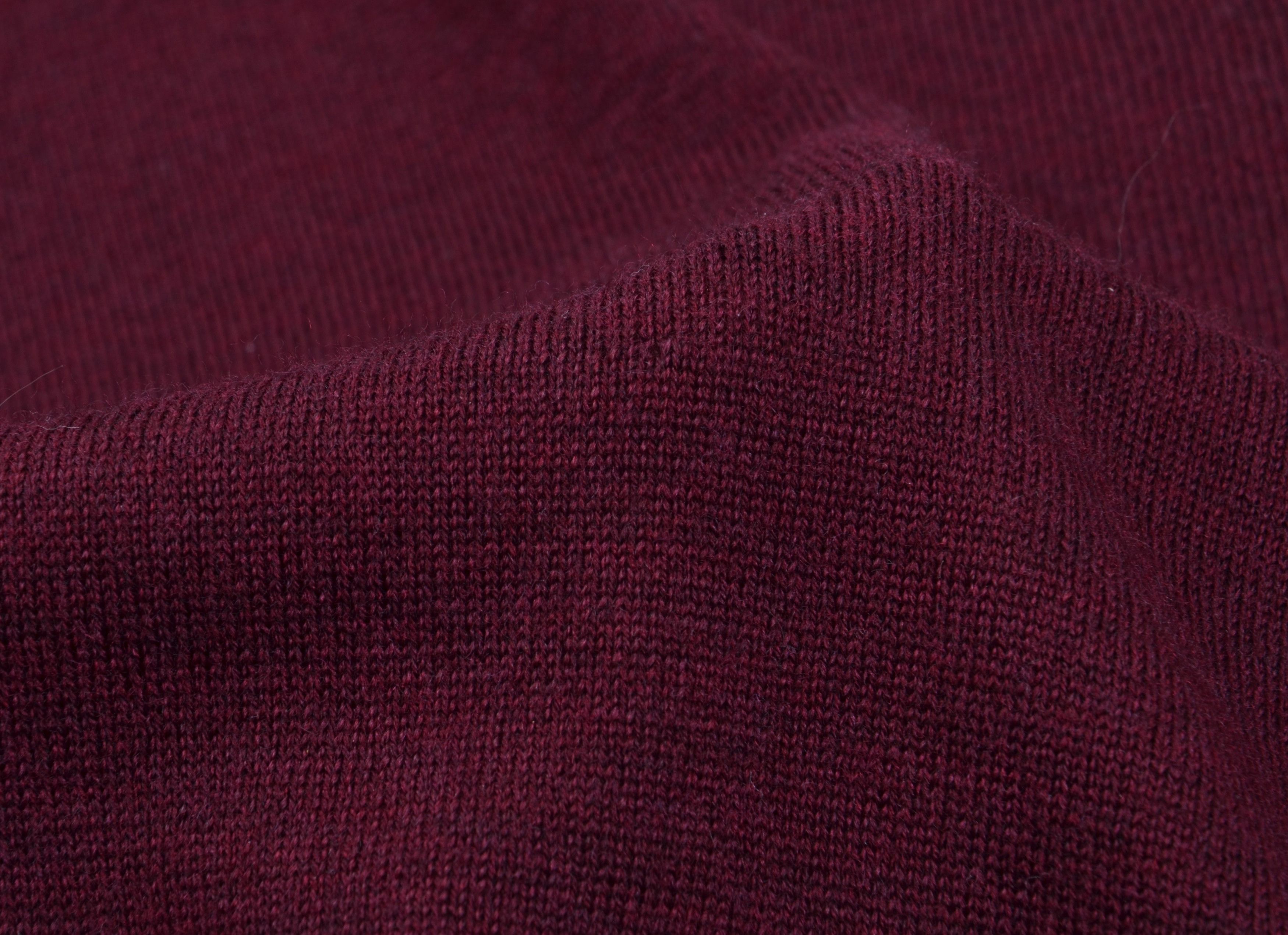 Baldessarini Baldessarini 100% Wool Burgundy Soft Turtleneck Sweater Size US M / EU 48-50 / 2 - 5 Thumbnail