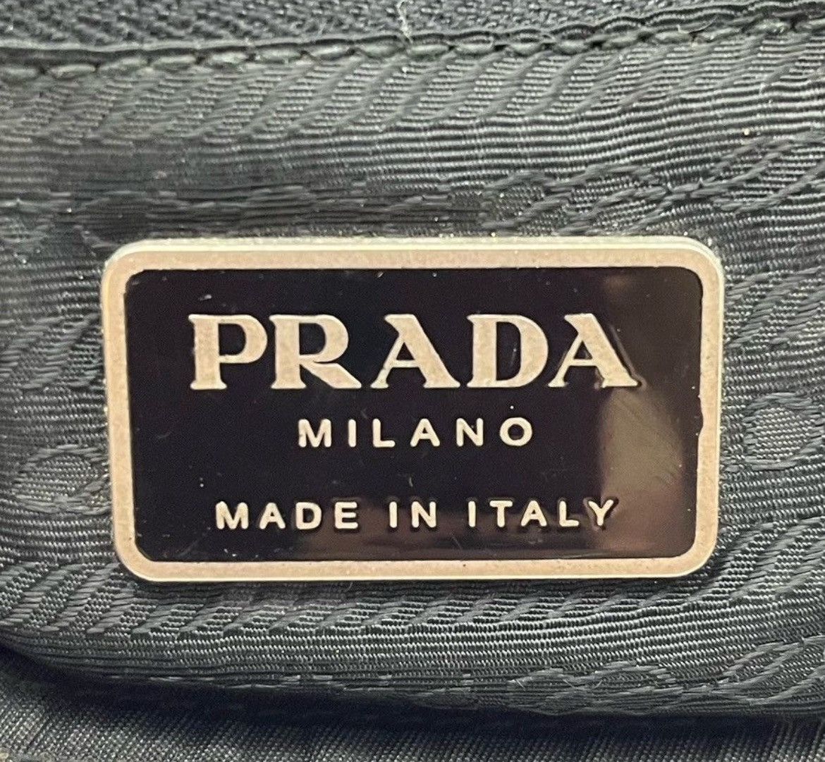 Prada Authentic PRADA Hand Bag Nylon Black Size ONE SIZE - 13 Thumbnail