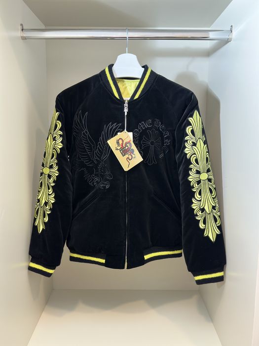 Chrome Hearts Chrome Hearts Matty Boy Flaming Youth Bomber Jacket | Grailed