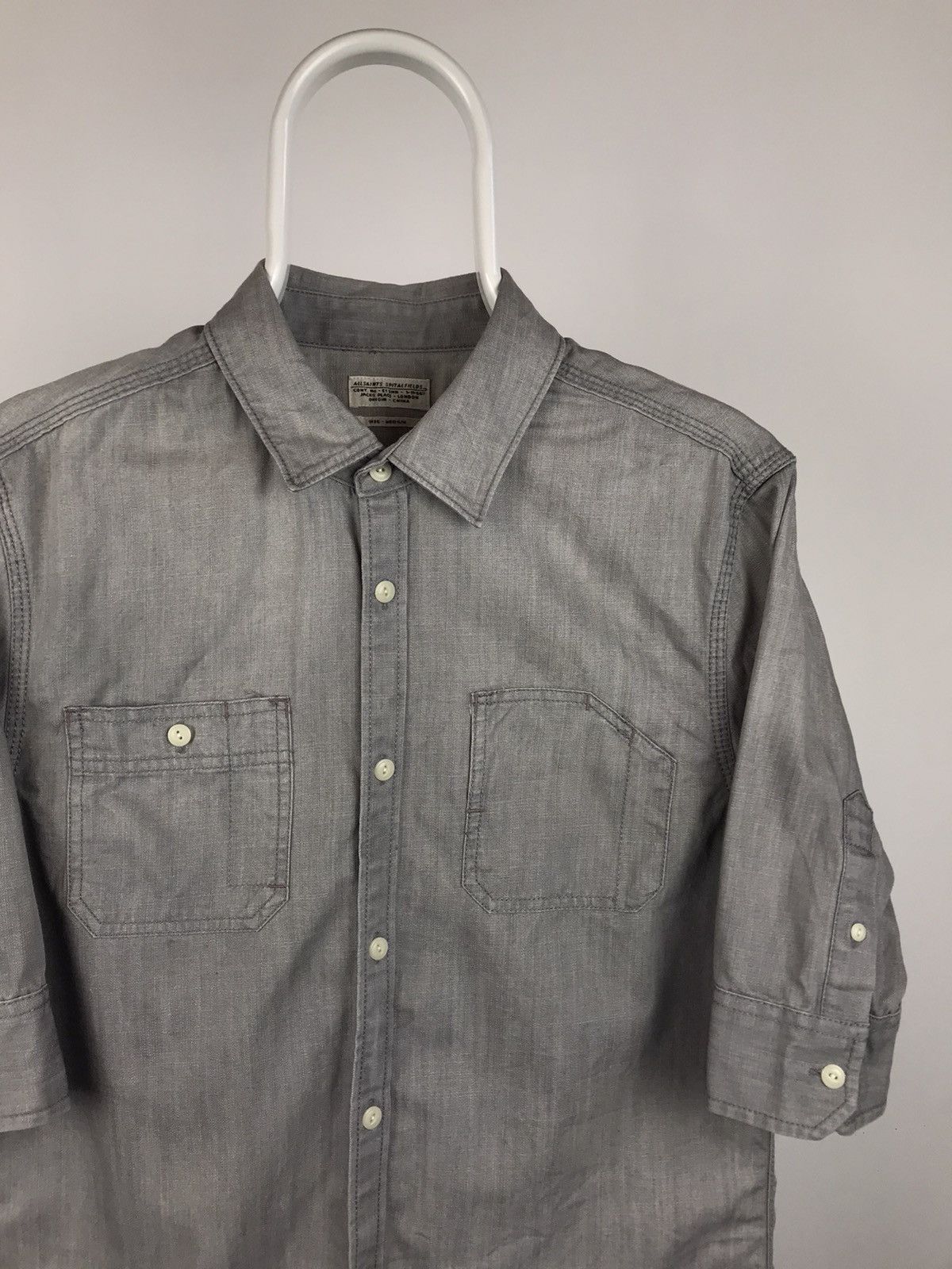 Allsaints All Saints Spitalfields Origin HS Shirt Size US M / EU 48-50 / 2 - 2 Thumbnail