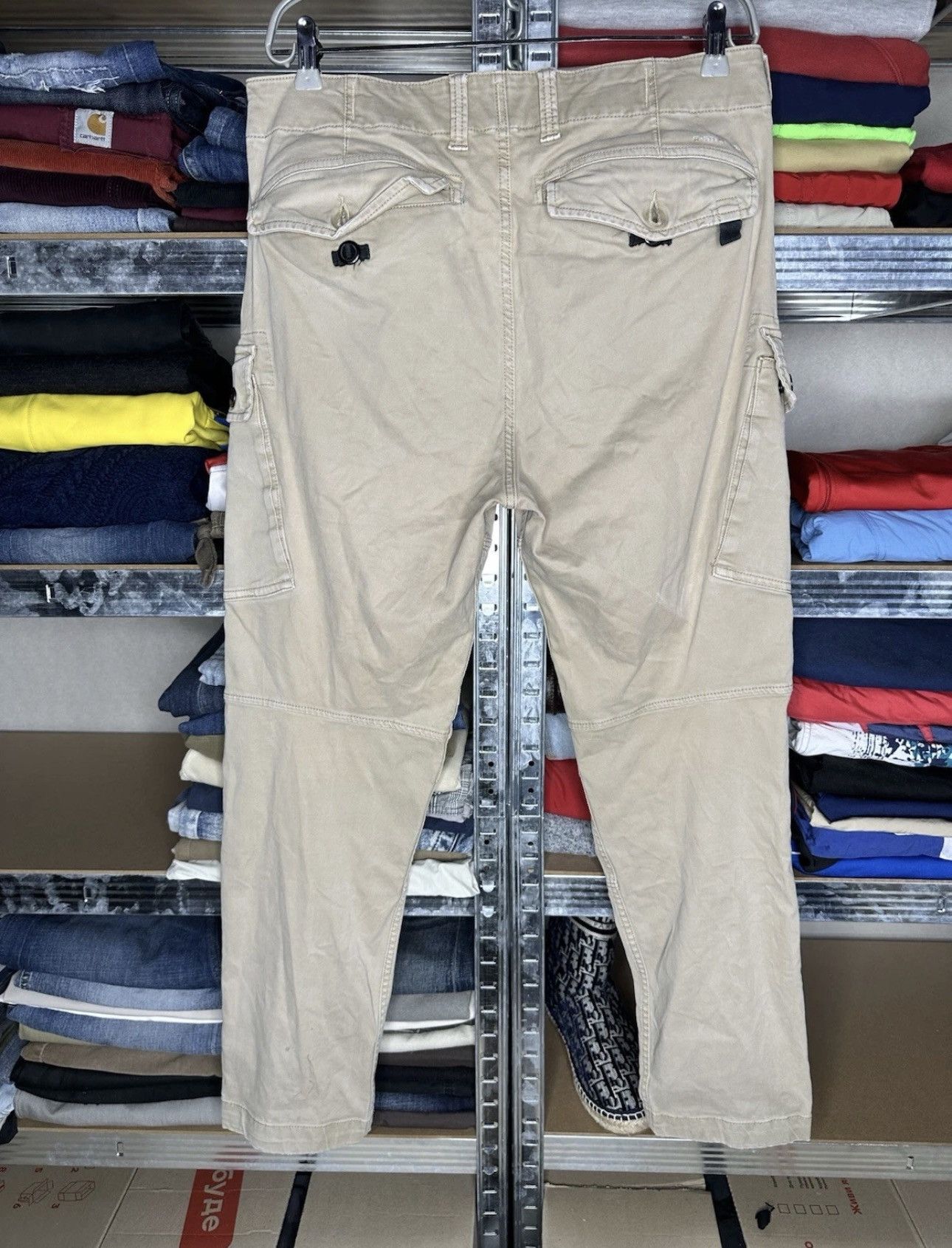 G-Star Rarest G-Star Raw 32 x 33 Cargo Y2k Punk Pants Size US 32 / EU 48 - 2 Thumbnail