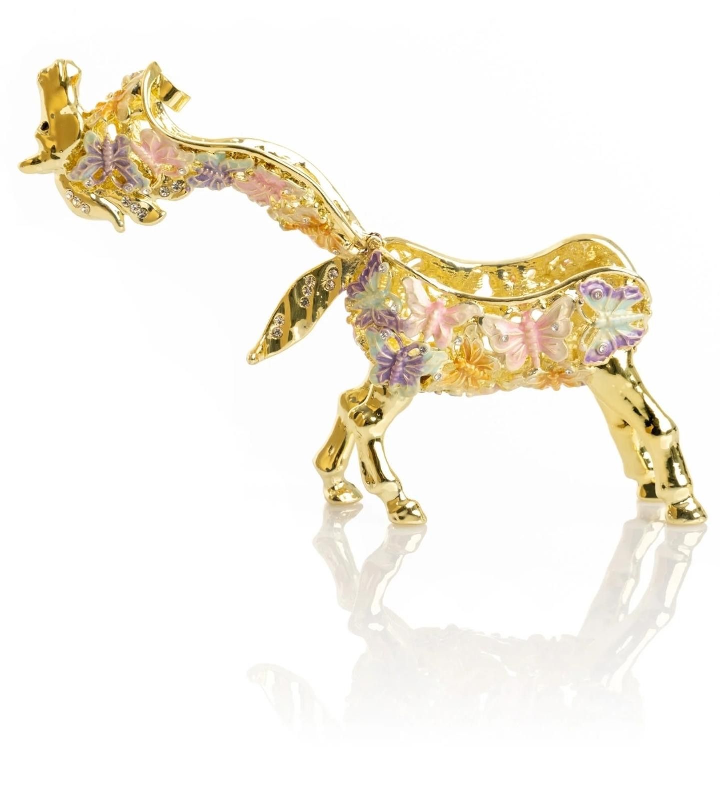 Other Keren Kopal - Golden Horse Decorated with butterflies Size ONE SIZE - 5 Thumbnail