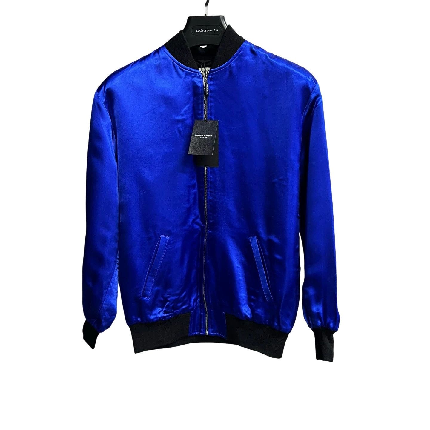 Saint Laurent Paris Saint Laurent Sweet Dreams Shark Patch Bomber F36 Size XS / US 0-2 / IT 36-38 - 1 Thumbnail