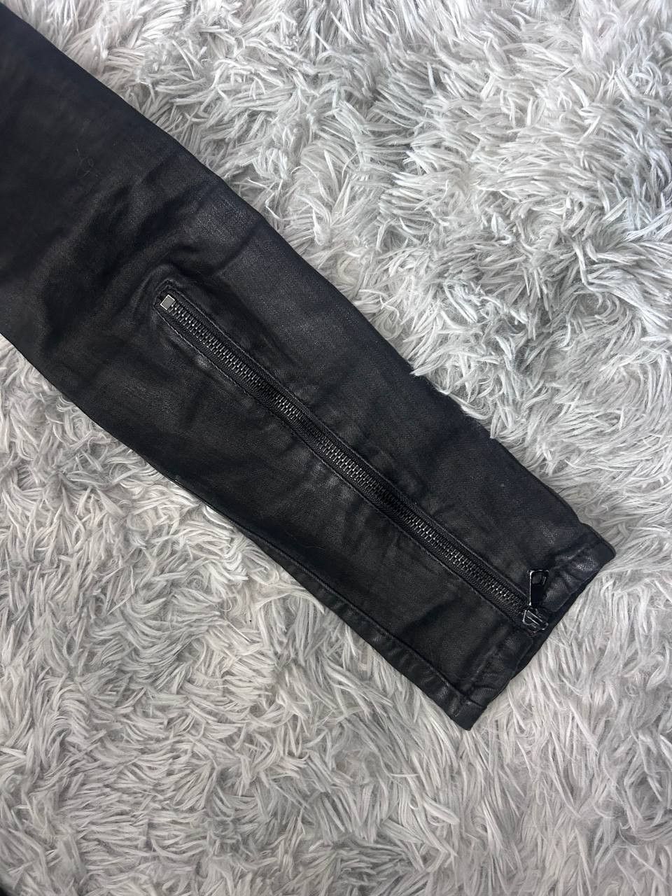 MNML MNML LA Skinny Jeans Waxed Black - Size 28 Size US 28 / EU 44 - 8 Thumbnail